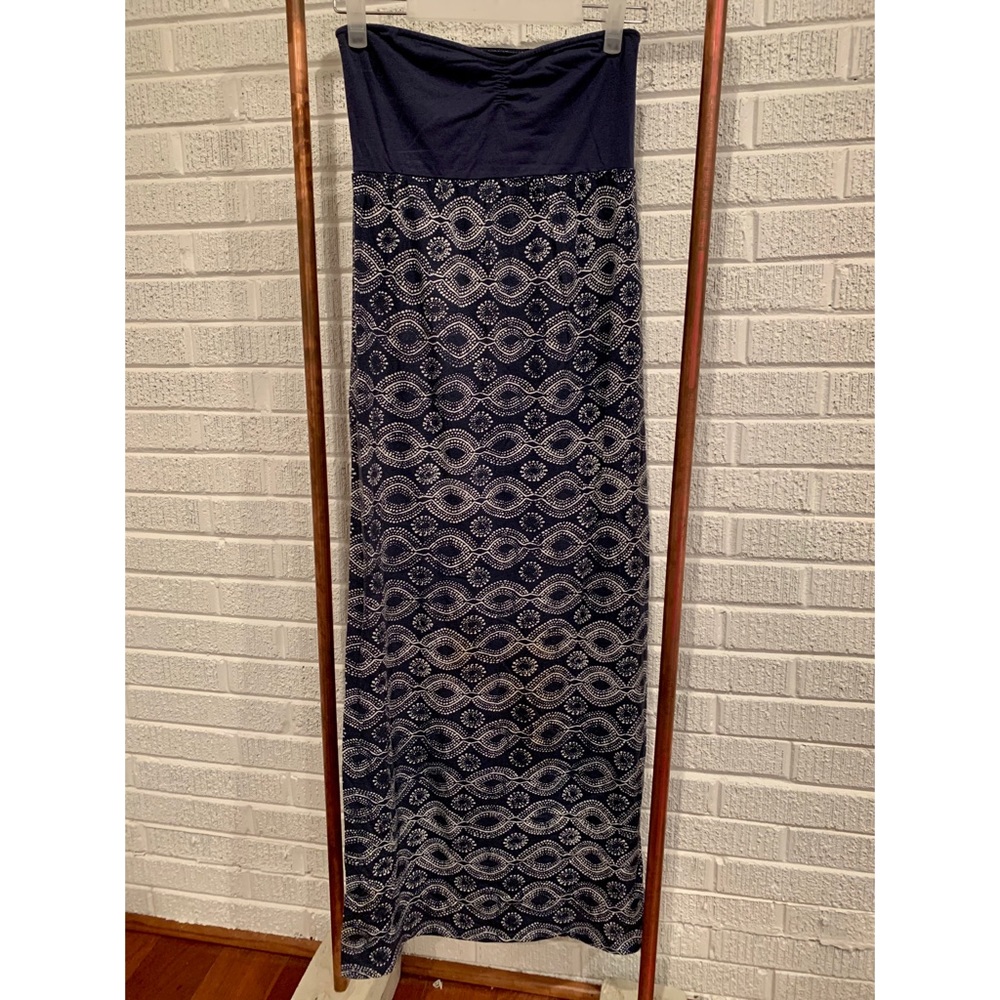 Roxy Jersey Knit Tube Maxi Dress